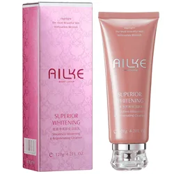 AILKE Natural Rose Facial Cleanser, Brightening, Reduce Dark Spots, Acne, Moisturizing, Clean Pores, Oil Control, 120ml/4.23 oz