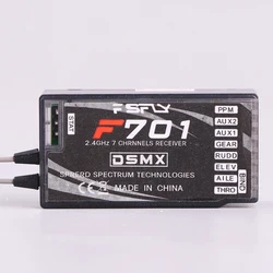 Ricevitore F701 2.4G 7Ch RC (sostituire AR7000) per sistema di controllo remoto DX6I DX7 DX9DSMX DSM2