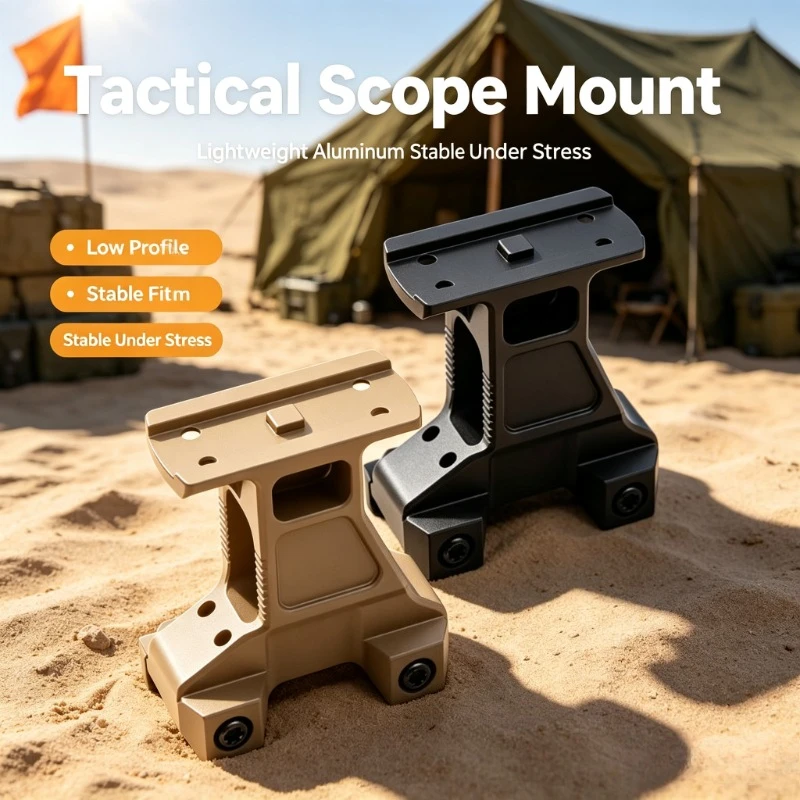 20mm Picatinny Rail Heightening Spacer Base, Universal Elevated Bracket for Model Gear Assembly Tuning