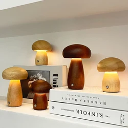 Table Lamp USB Charging Touch Switch Dimming Children Bedside Bedroom Lighting Desktop Decoration LED Desk Light Night Lights