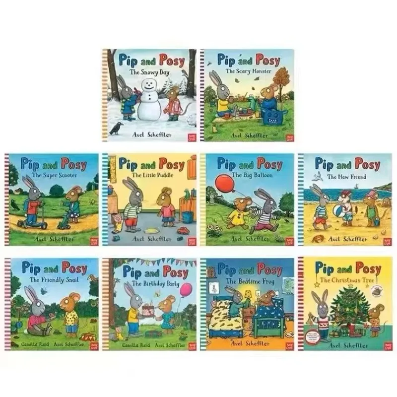 

10 Books Pip and Posy Click on The English Version of To Provide Free Audio Support for "Little Da Ren Little Tadpole" Book