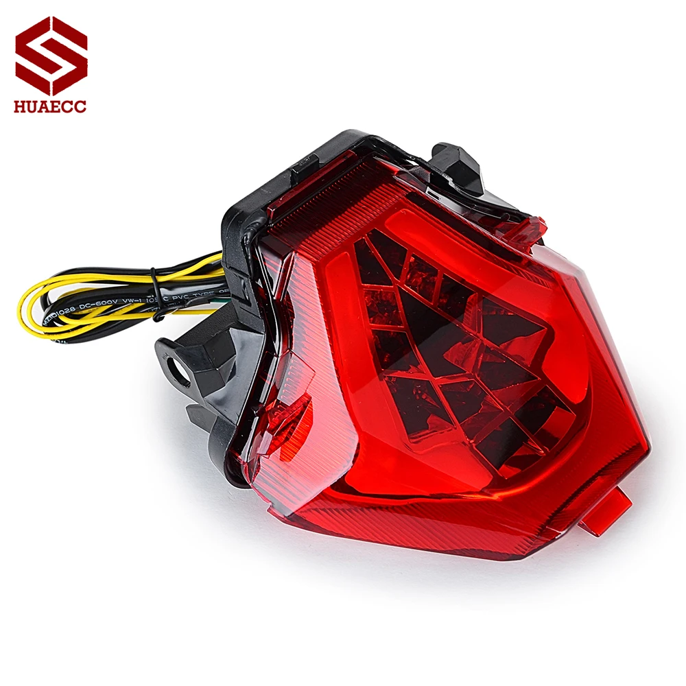 LED Motorcycle Tail Brake Turn Signal Integrated Light for Yamaha MT07 FZ07 YZF R25 R3 MT03 MT25 MT-07 FZ-07