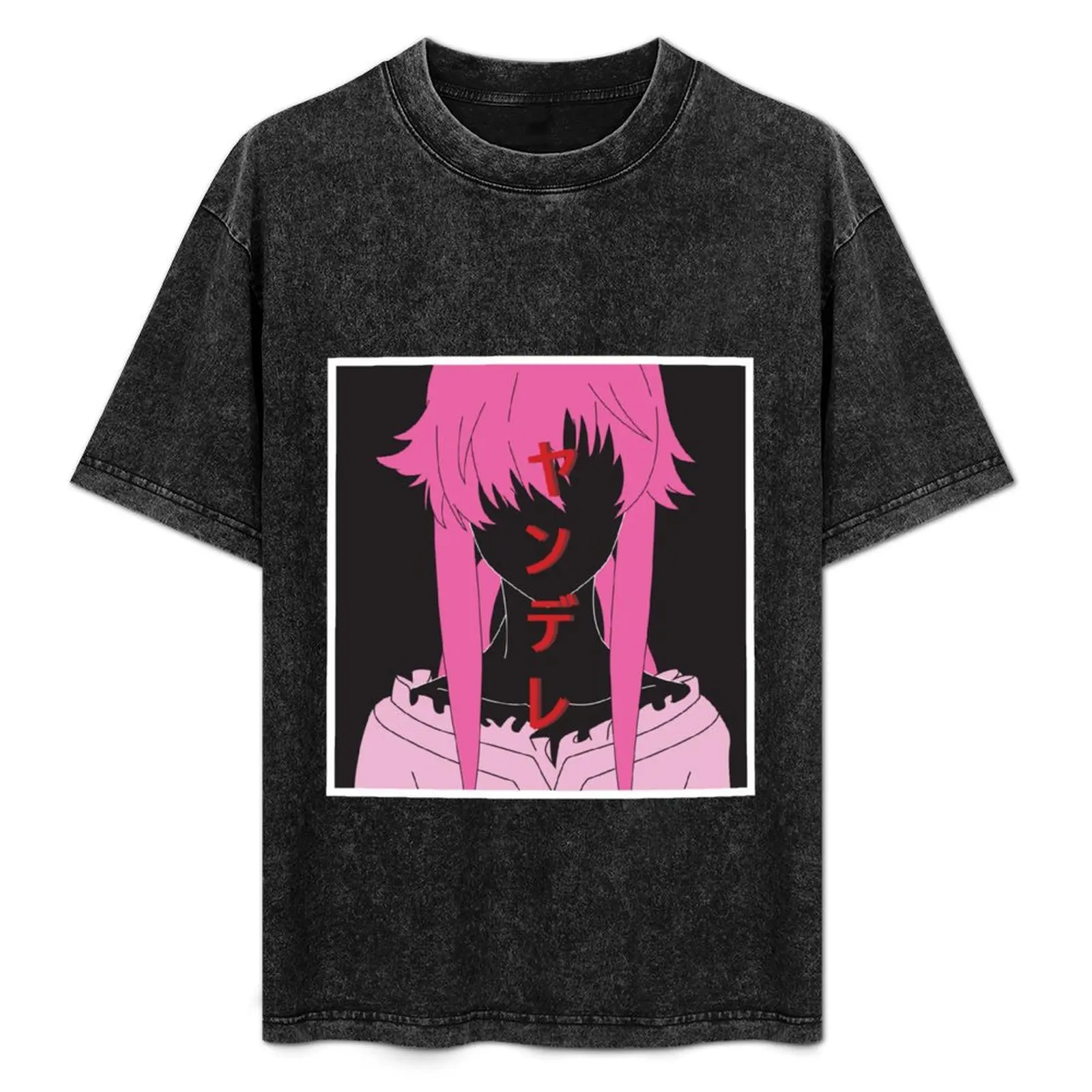 

Yuno Gasai ''Yandere'' T-Shirt Cool Feeling Summer Tee Shirt