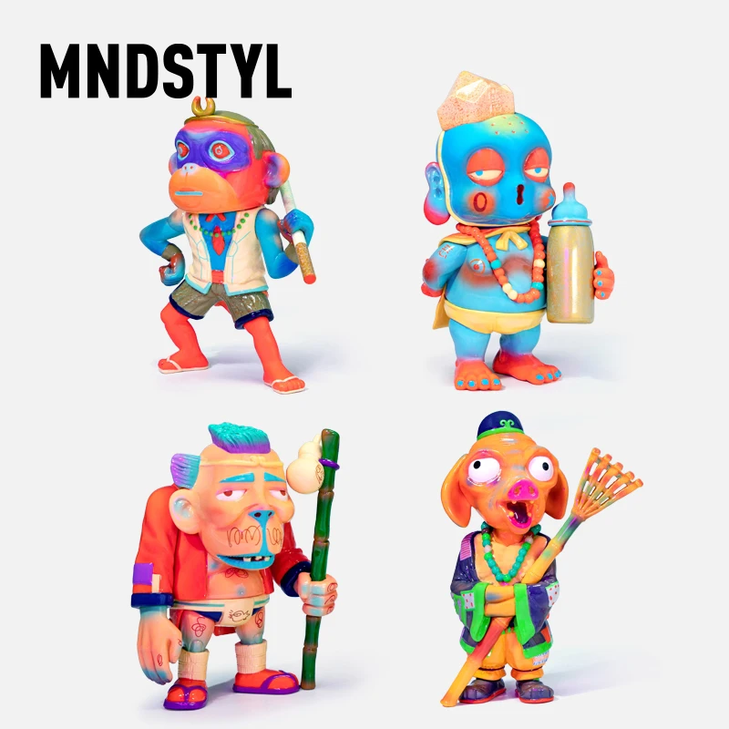 

Artistic Collectible Action Figure - Journey To The West Monkey King And Pig Master Figurine For Creative Cultural Gift