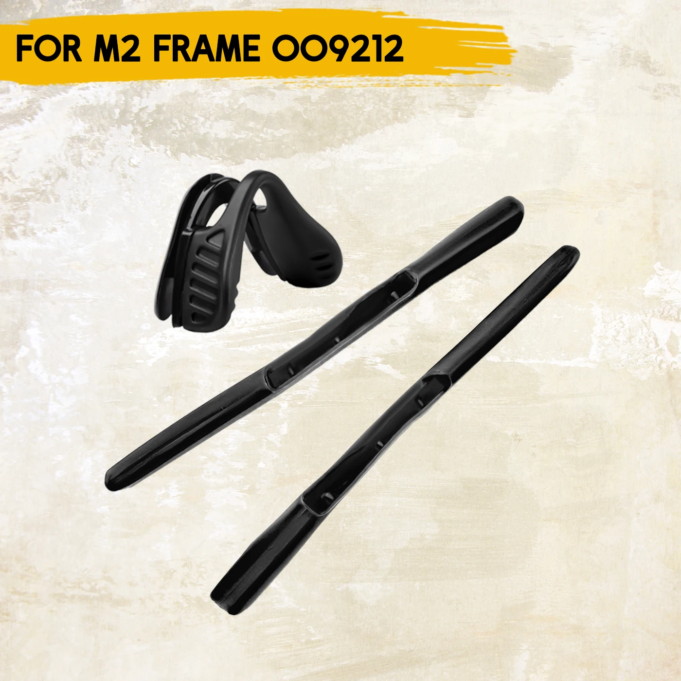 

Silicone Earsocks Nose Pads Replacement Rubber Kit for Oakley M2 Frame XL OO9343 Sunglasses Anti Slip Temple Sleeve Nose Guard