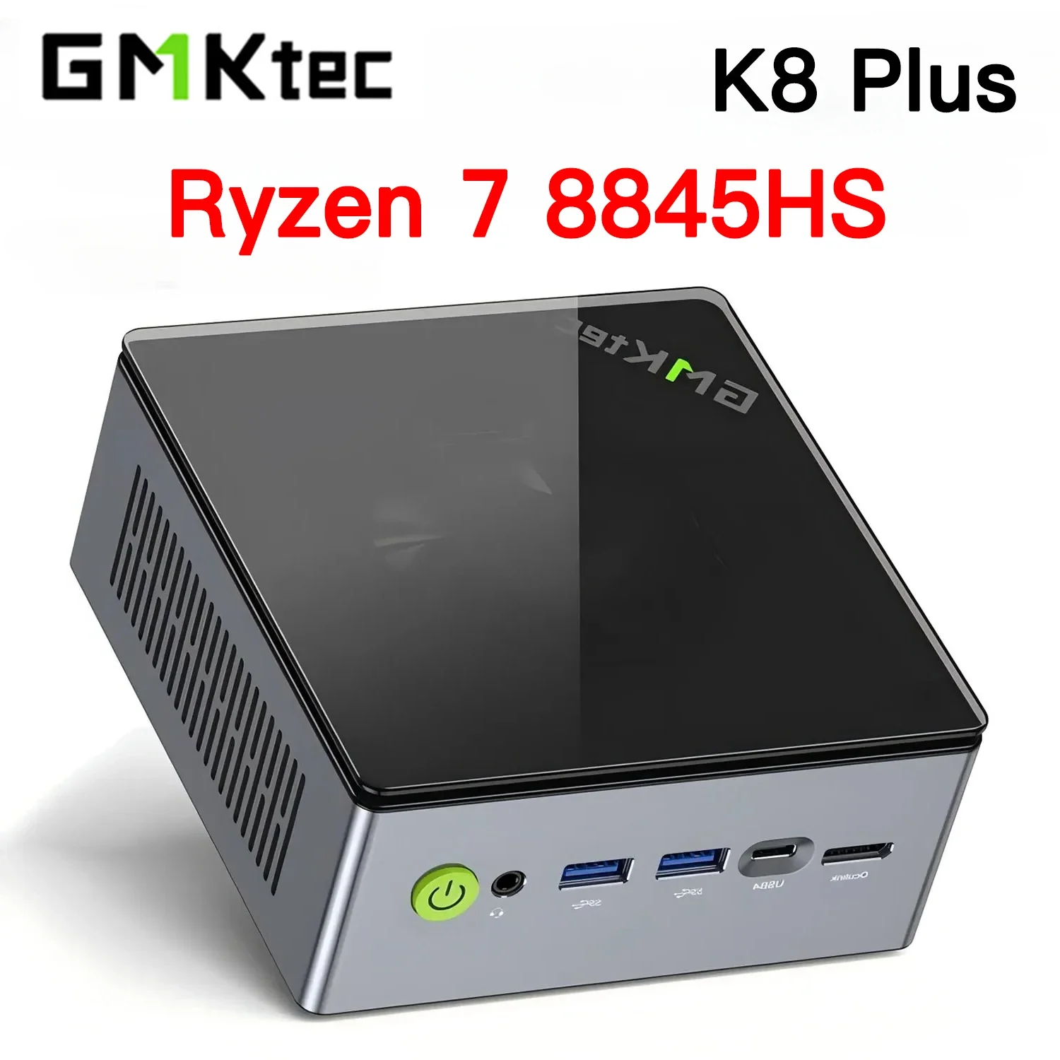 GMKtec K8 Plus Ryzen 7 8845HS МИНИ-ПК Oculink Windows 11 Pro DDR5 PCIe4.0 SSD WIFI6 BT5.2 Настольный мини-ПК Геймерский компьютер