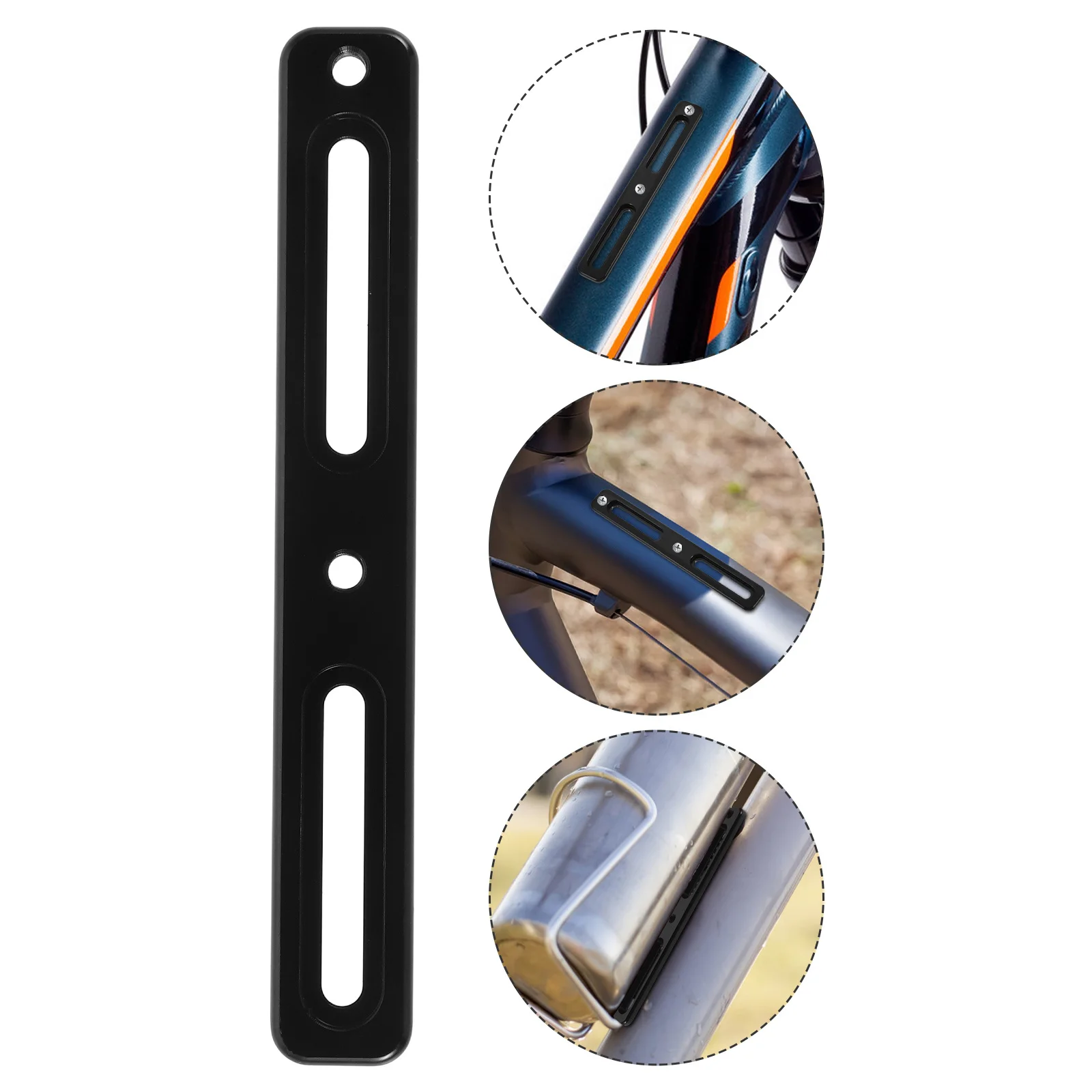 

1Set Adjustable Bike Water Bottles Cage Adapter Metal Bracket Extension Position Mount for Bicycle Road Bike Holder