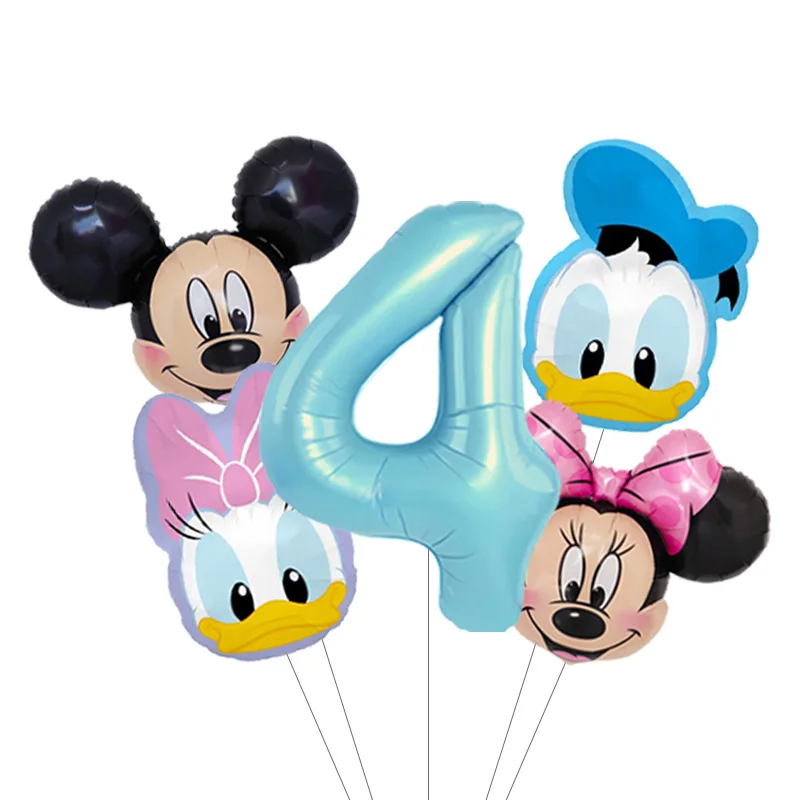 Adorable Donald Duck Foil Balloons Set Birthday Party Festival Celebration Decor view 4
