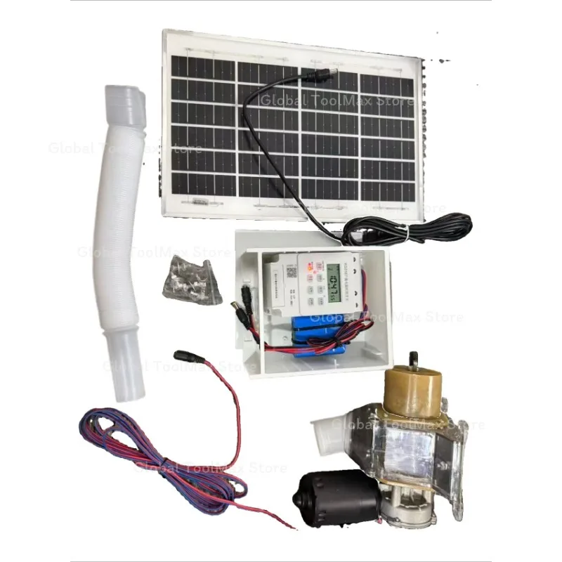 Comedero Automático Solar Con Temporizador Y Alimentación Cuantitativa Para Cría De Pollos — -54%, 63.03€ Coupon, from 53.69€ – 54% descuento – €53.69