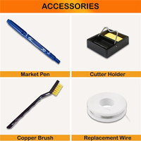 AS60-2X Hot Wire Foam Cutter Kit 4 In 1 Foam Cutting Set With Electric Carving Tool And Transformer Adapter US Plug
