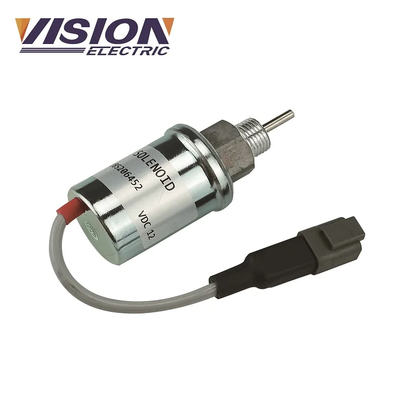 Diesel Generator Fuel Cut Off  Stop Solenoid 12v 24V U852064520  Fuel Pump Shutoff Solenoid Valve for  Engine Replaced view 5