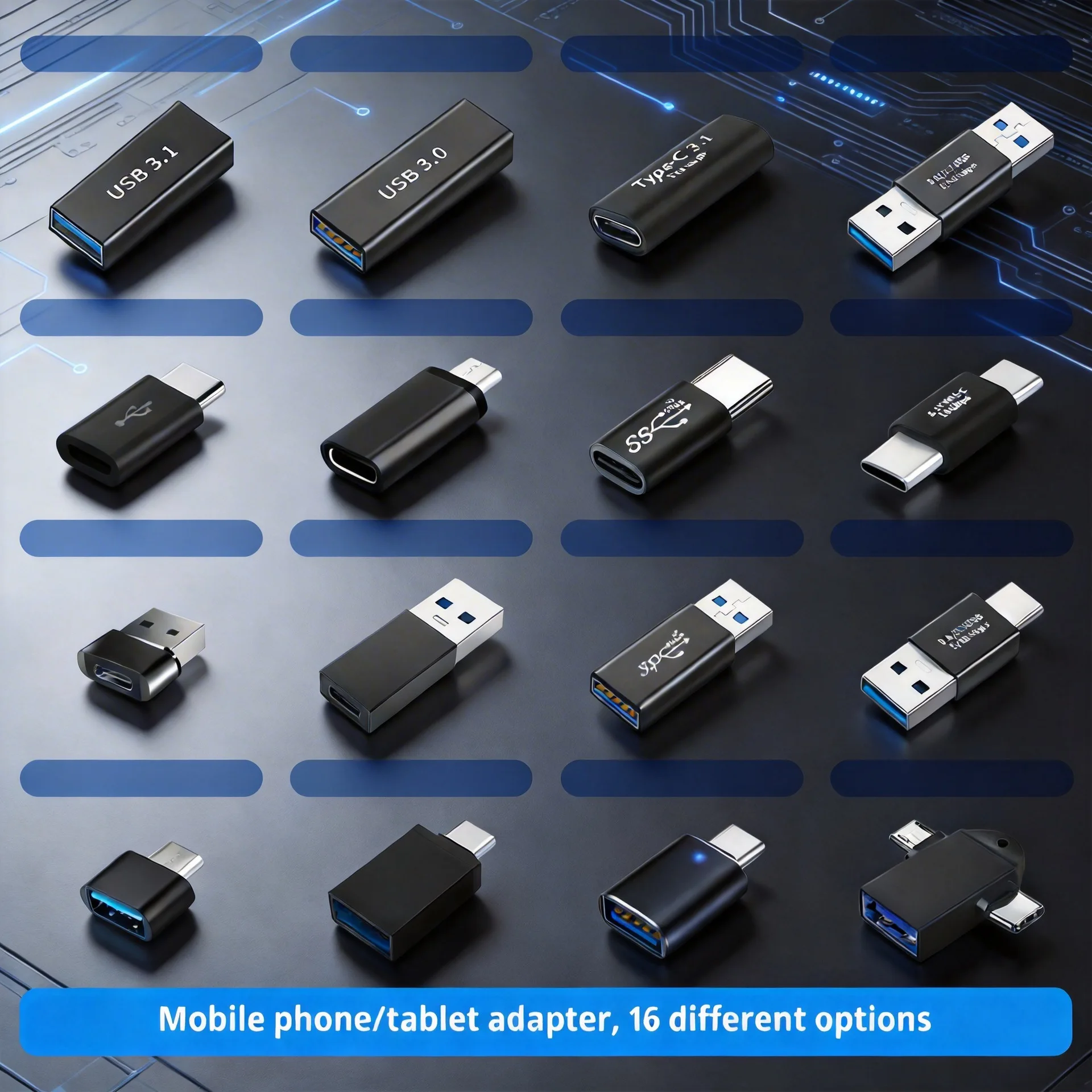 16PCS USB3.0 Connec…