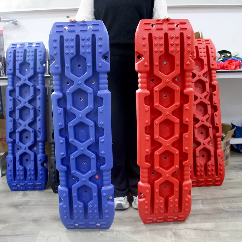 Super-resistente ad alta resistenza PP 105cm accessori per auto fuoristrada tavole di trazione recupero ferroviario 4x4 strumento di salvataggio di