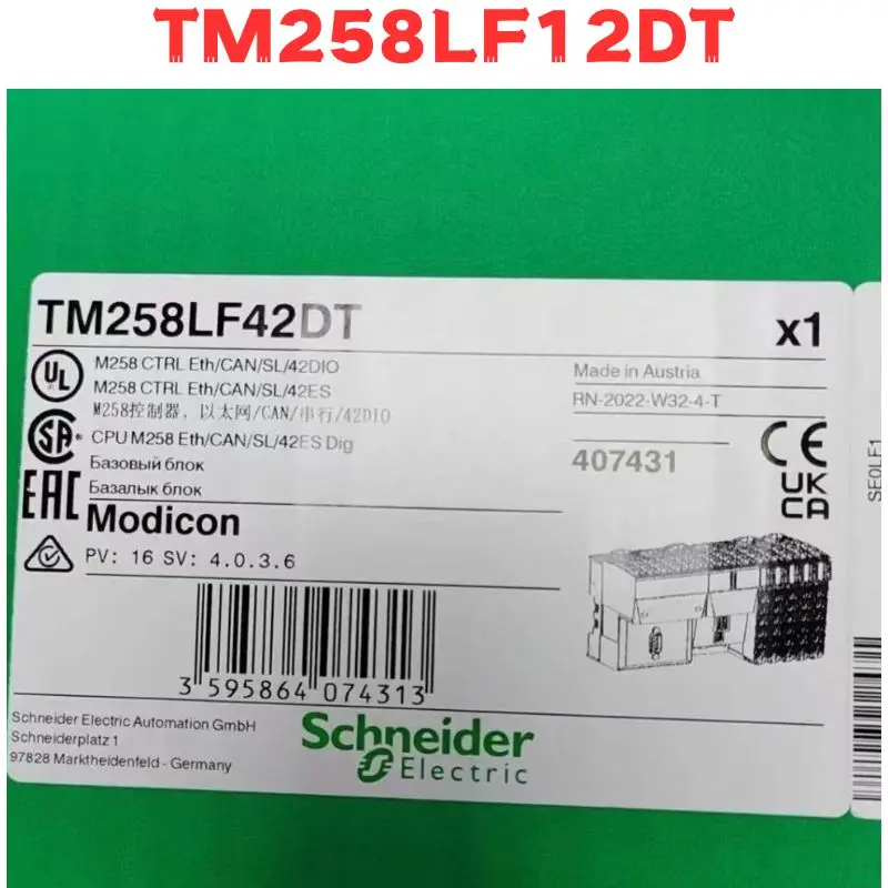 

New Original TM258LF12DT PLC