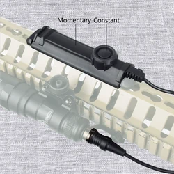Tactical SureFire M300 M600 Scout Light Remote Dual Function Switch Constant/Momentary Pressure Control Tail Accessories
