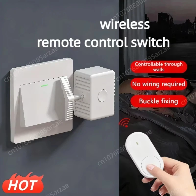 

Wireless Control Light Switch Off Tool Intelligent Remote Control Switch Remote Control Lazy Light Switch Artifact 2026