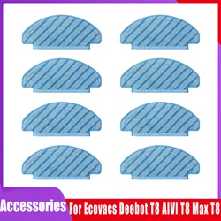 Ecovacs-ecovacs deebot ozmo mop cloths、mopパッドアクセサリー、洗える、t8 max、n8 pro plus、n8 pro、t9