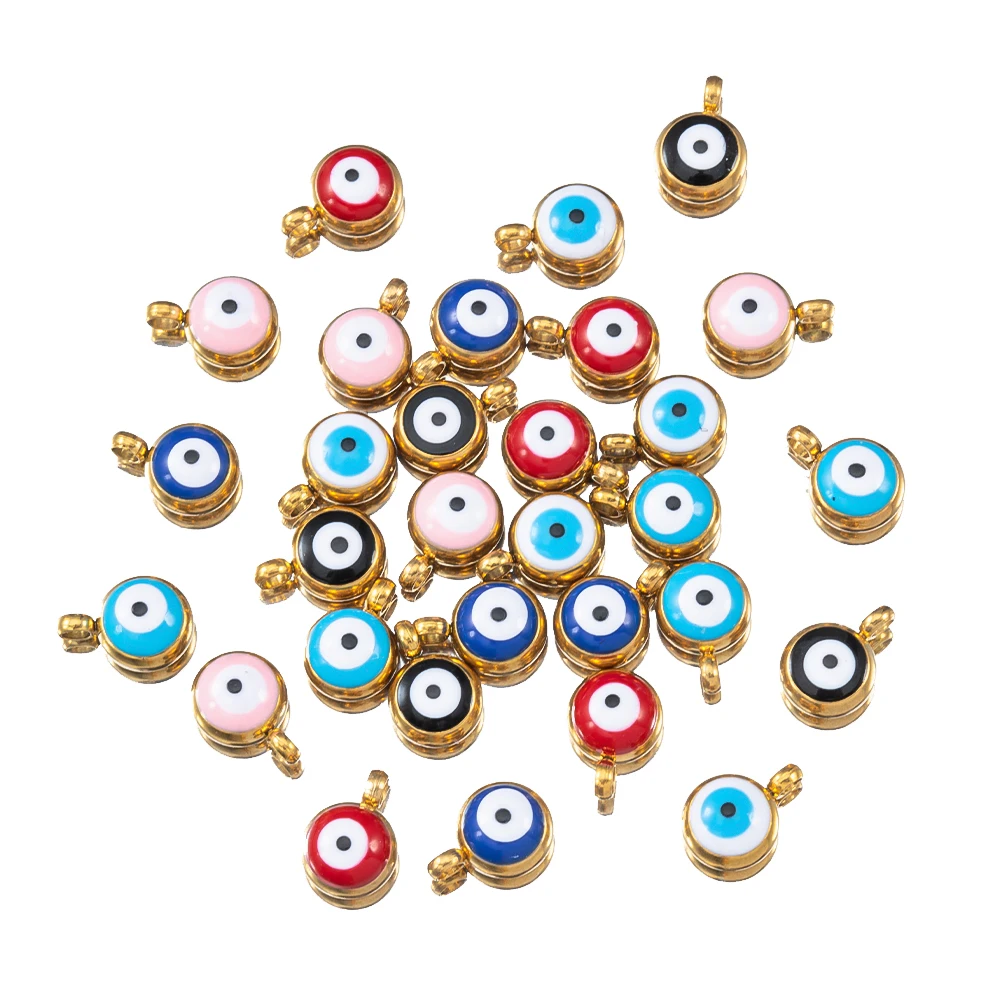 20 Stück Edelstahl Kleine Seestern Charms Fisch Anhänger Emaille DIY Schmuckherstellung Zubehör Erkenntnisse Ozean Halskette Ohrringe – Detail 12