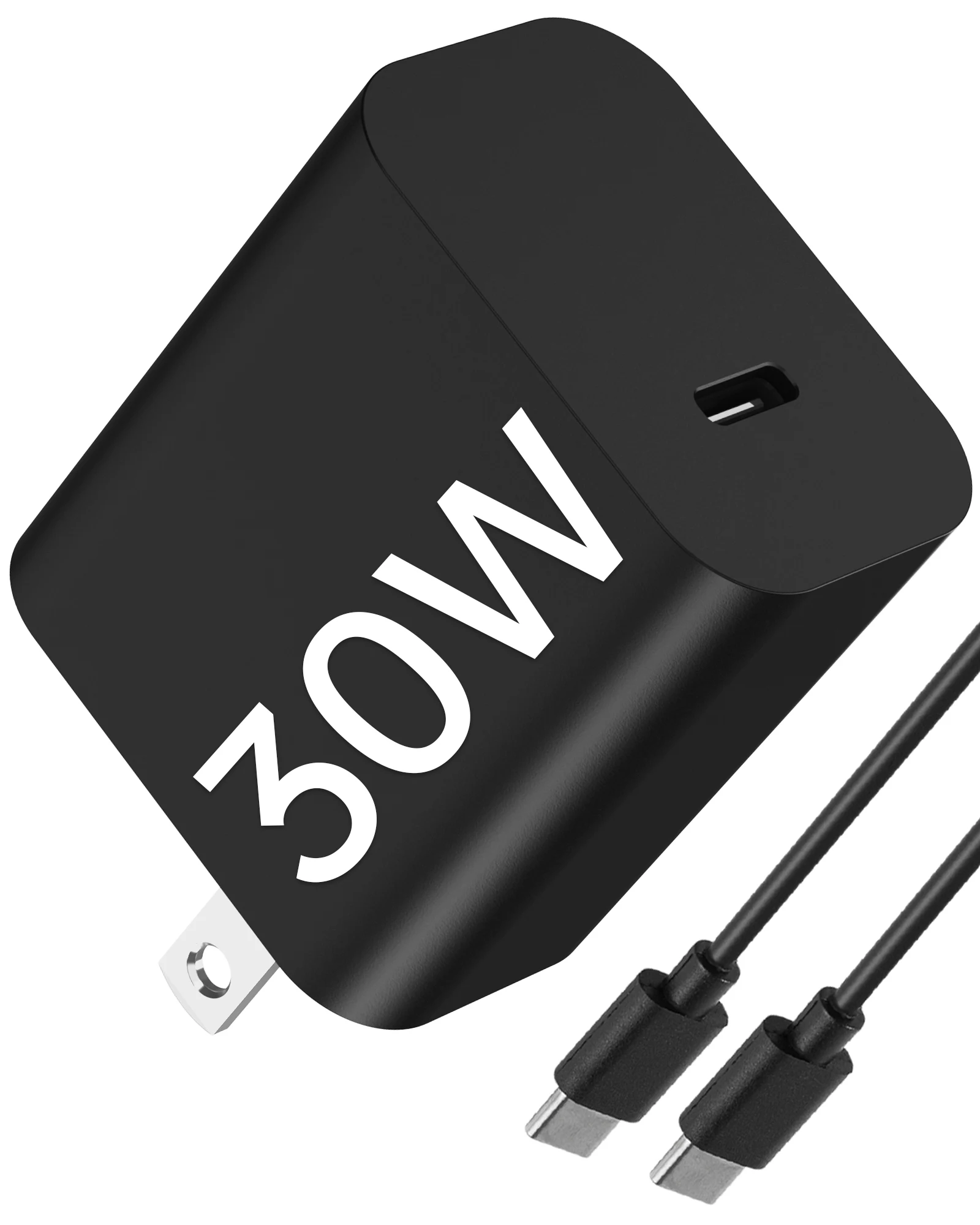 30W Fast USB-C Charger: Fast USB-C for DJI Neo/Avata/Mini Drones, Osmo Cameras, Mic Mini, HOVERAir X1, Mini 4/3/2/4K Hub