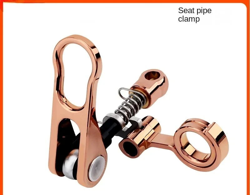 Folding Bicycle Seat Clamp Quick Release Modification Special Seat Post Clip