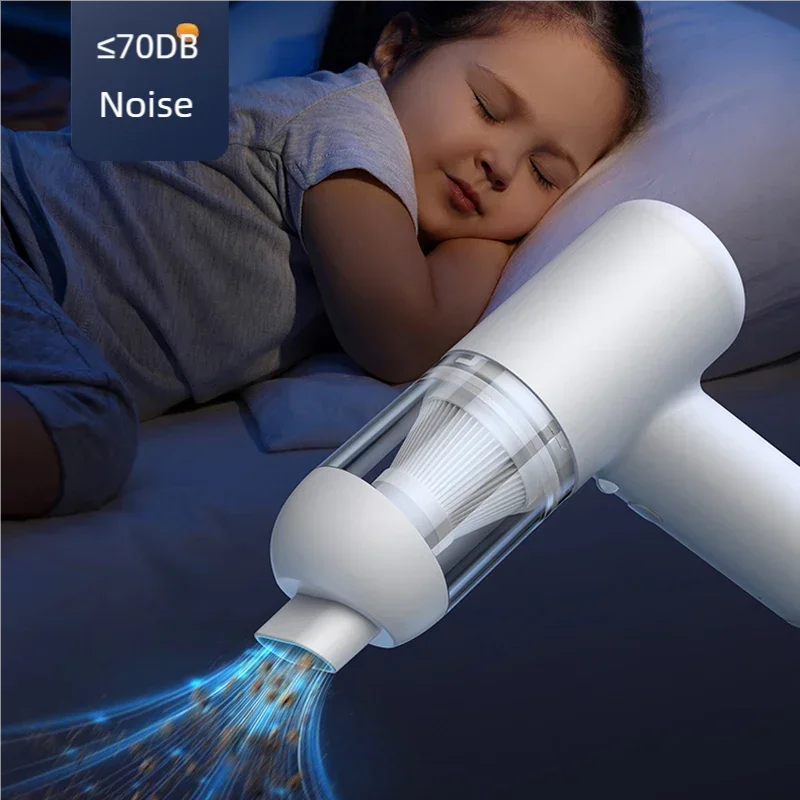 Xiaomi youpin aspirador de pó de carro mini sem fio poderoso limpador de carro portátil portátil máquina de limpeza