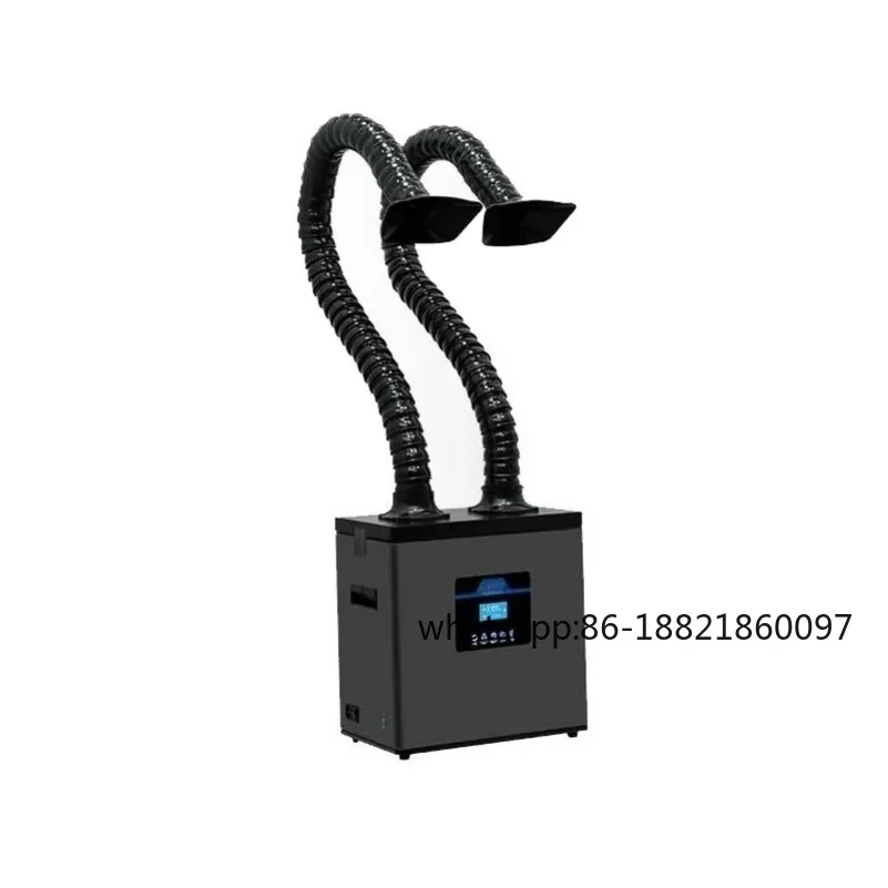 

ST-1202 Двухканальный портативный дымоотводный вентилятор, сварочное устройство для курения, камера, очиститель воздуха