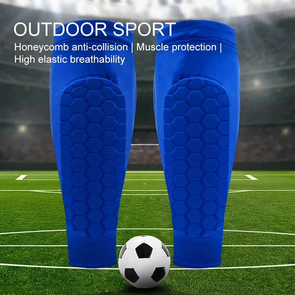 Loogdeel 1Pcs Sports Compression Leg Sleeves Women Men Football Basketball Legging Calf Covers Soccer Leg Guards Protect Gear