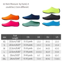 Non-Slip Unisex Aqua Shoes - Quick-Dry Water Socks for Swimming, Diving & Beach, Summer Lightweight for Men & Women Water Socks 6