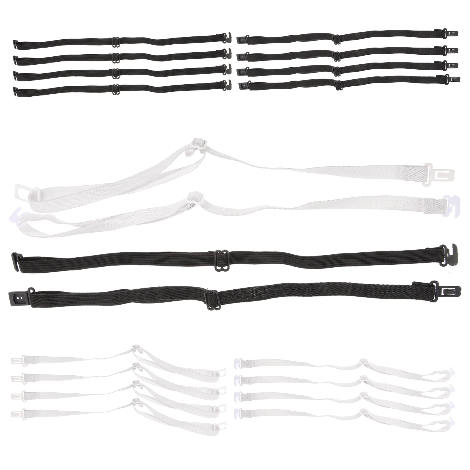 20 قطعة من حزام ربطة القوس فيونكة قابل للتعديل، شريط تمديد مرن لجميع الأنماط، سهل الاستخدام، مثالي للحفلات والولائم الخاصة #2