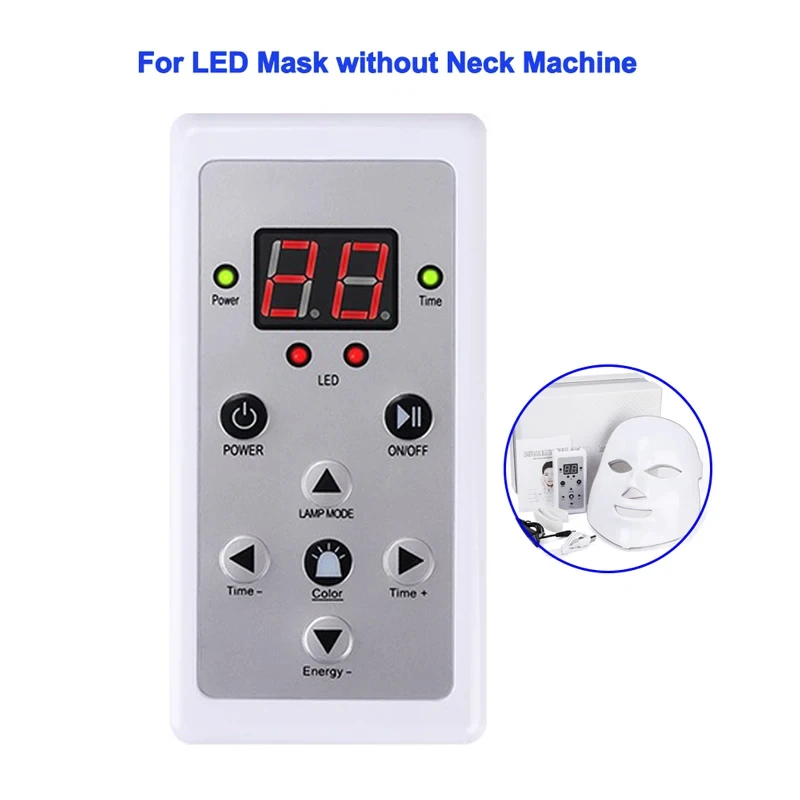 Remote Control of LED Mask Face Beauty Machine Accessory Remote Control For 7Colors Light Photon LED Facial Mask Accessories