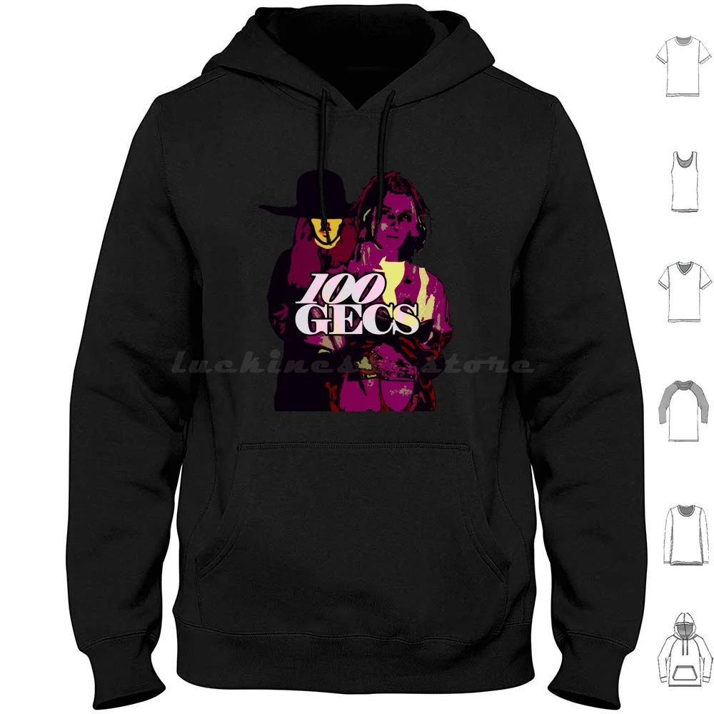 100 Gecs Meme Hoodi…