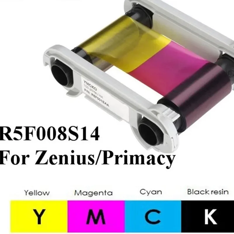 

Original Evolis R5F008S140 YMCKO Ribbon 300 Prints For Zenius Primacy Zenius printer