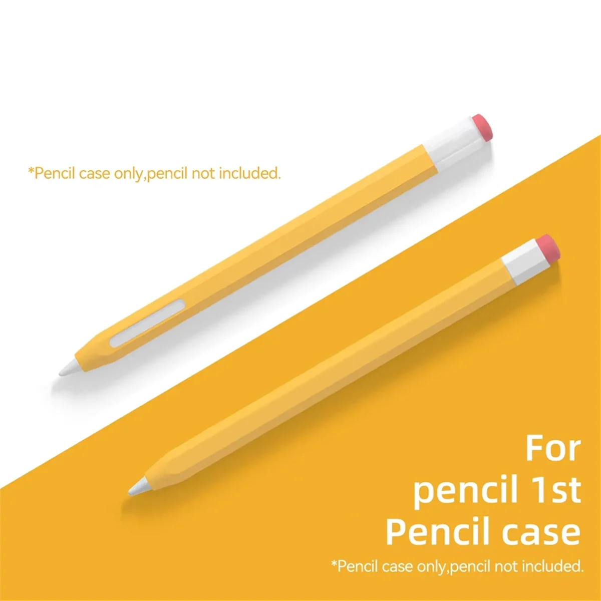 Per Apple Pencil 1 Custodia protettiva in silicone morbido Custodia protettiva per iPad di prima generazione per Apple Pencil Case C