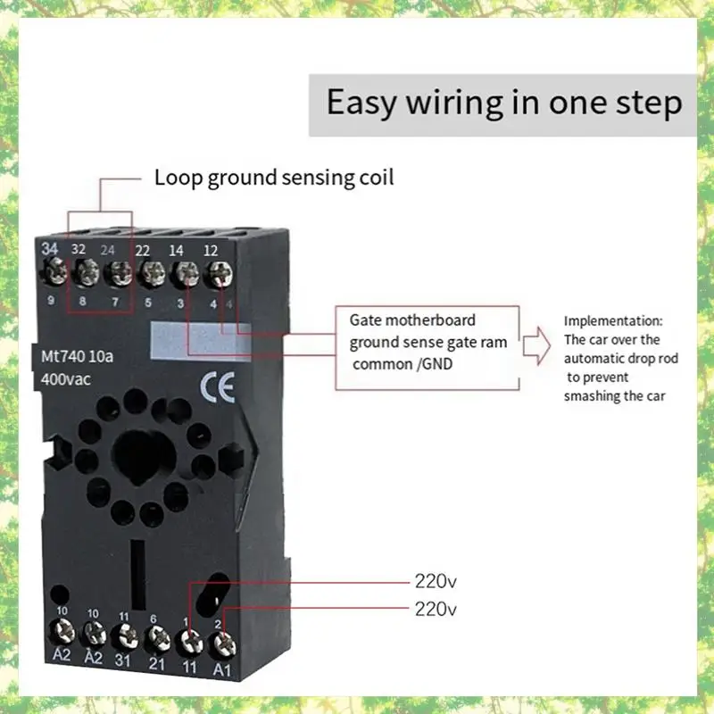 Smart-2X PD132 Single Channel INDUCTIVE Vehicle LOOP Detector สําหรับที่จอดรถเครื่องตรวจจับ LOOP รถเวอร์ชันภาษาอังกฤษ