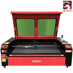 VEVOR CO2 Laser Engraver Laser Engraving Machine 50/60/80/100/130W RUIDA Lightburn Fabric Wood Digital Engraving Carving Print