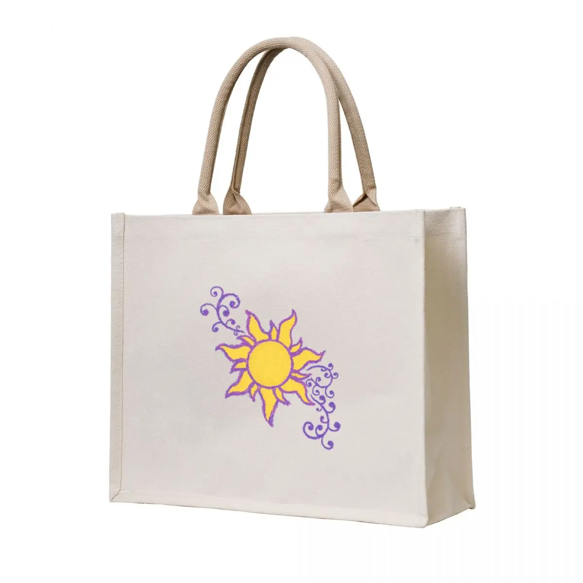 

Tangled Sun Tote Bag Women's bag Canvas Women's tote bag shopping