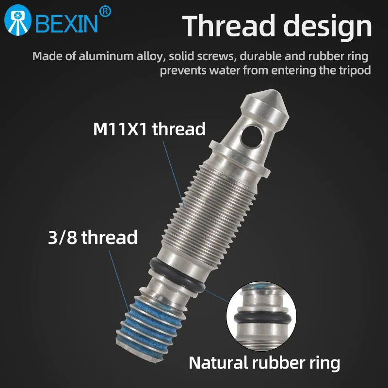 BEXIN Photography Accessories Tripod Foot Screw 3/8" Universal Screw Mini Feet Pad Spike Snow Tray Tripod Feet Pad Mat