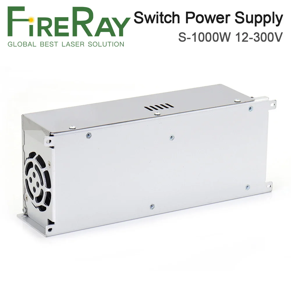 FireRay S-1000W DC Voltage Regulator Adjustable Device Switching Power Supply 0-300V for Laser Machine