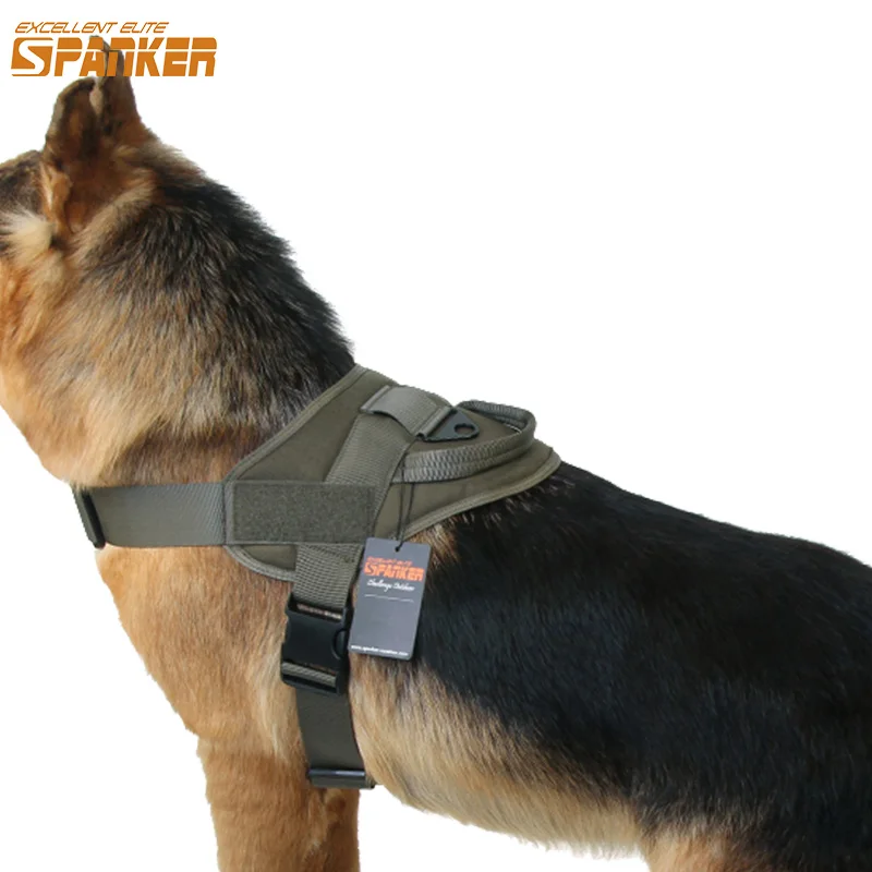 Tactical Dog Harnesses Pet Training Vest Dog Harness For Medium Large Dogs Walking Hunting Adjustable with Handle