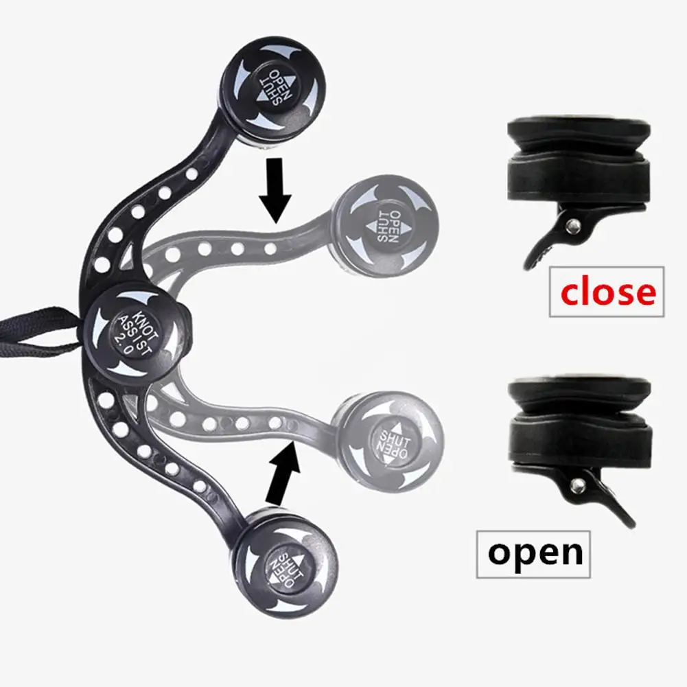 جهاز تجليد الأسلاك السريعة لصيد الأسماك البحرية Luya سلك أمامي GT جهاز ربط الأسلاك الأمامية اليدوي أداة مساعدة عقدة سريعة #5