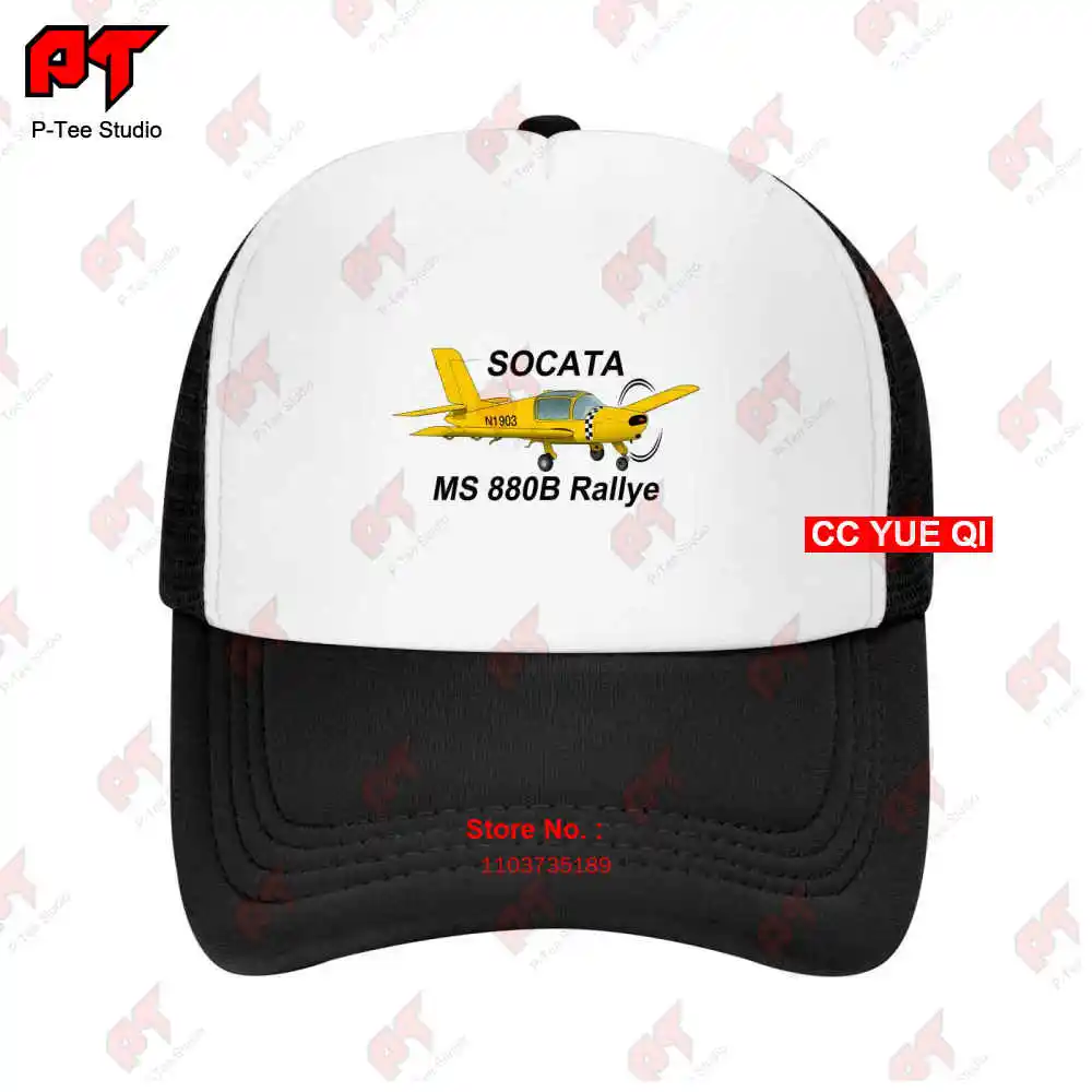 Socata Morane Saulnier Rallye Minerva Airplane Baseball Caps Truck Cap 8QE5