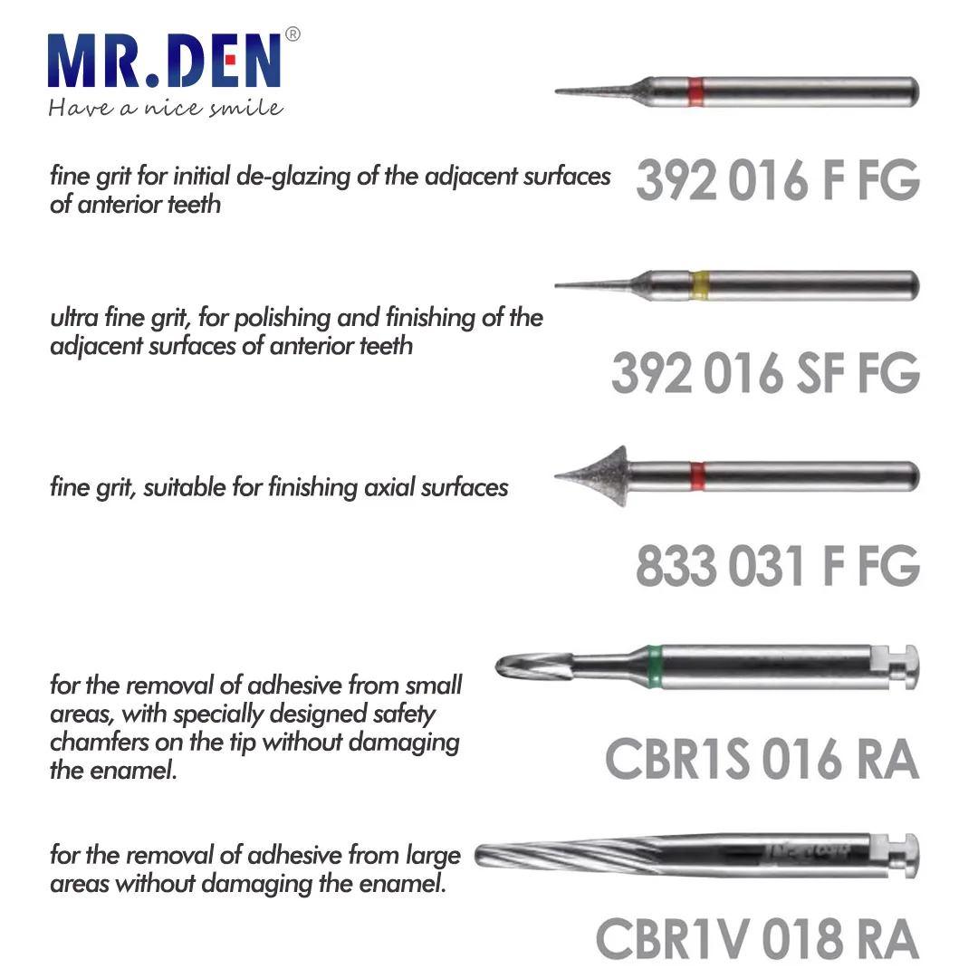 MR DEN فني تقويم الأسنان تحول الإبر عدة إزالة السندات التجنيب التشذيب أدوات إزالة الحي #3