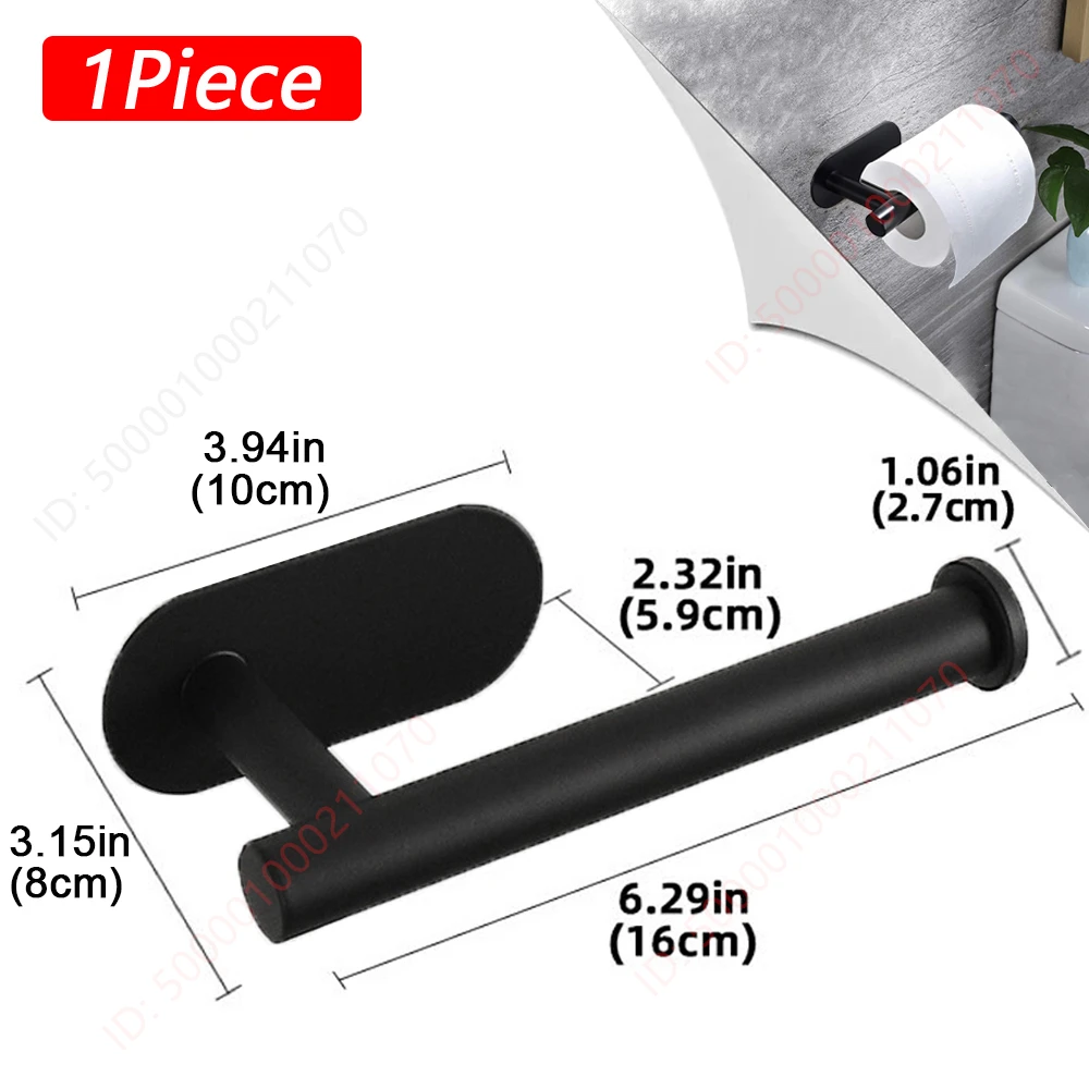 1 ~ 2PCS Toiletpapierrek Badkamer Papieren Handdoekhouder Lijm Absorberende Papierdispenser WC Keuken Hardware Opslag Accessoires