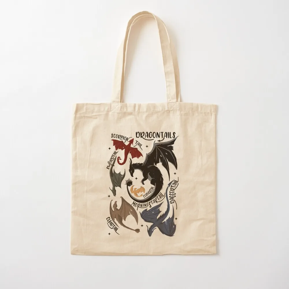 DRAGONTAILS - Fourth Wing - Rebecca Yarros - Officially licensed Tote Bag