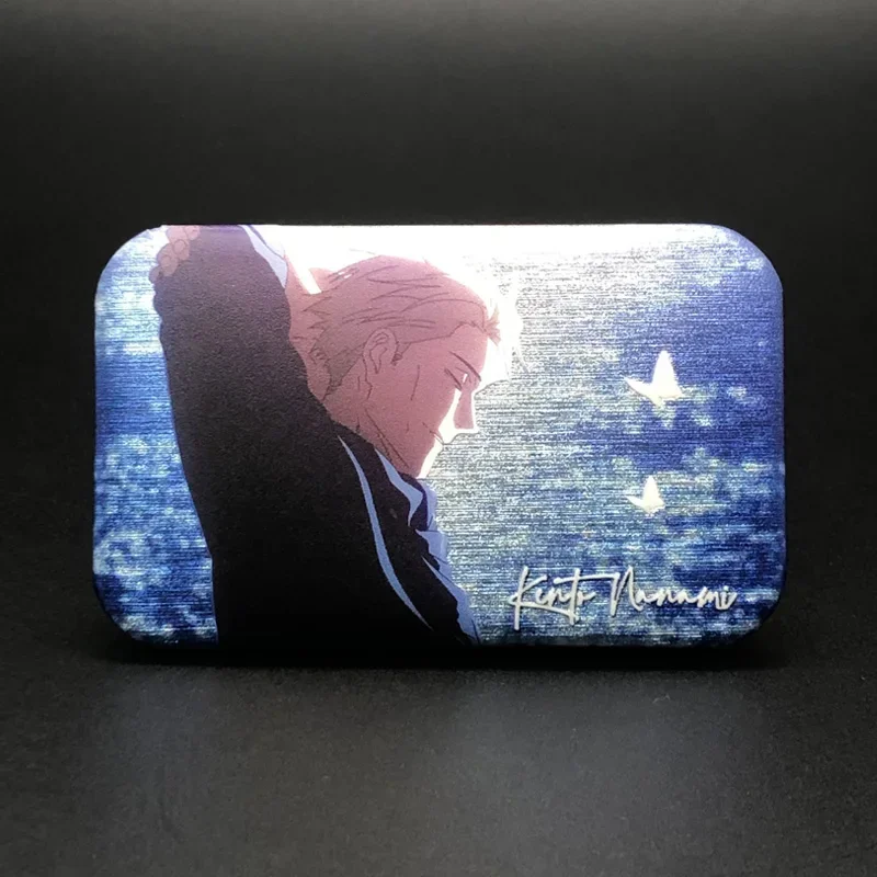 Anime Nanami Kento Cosplay Cartoon Relief Badge Laser Game Ambitus ita-bag Gold Stamping Accessories Decor Toys Collection Gift