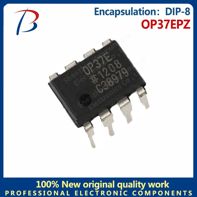 5PCS OP37EPZ package DIP-8 operational buffer amplifier screen printing OP37E