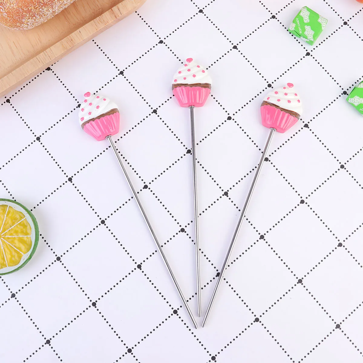 

4Pcs Cake Stainless Steel Baking Tool Cupcake Filler Pin Food Grade Baking Tester Practical Kitchen Accessories