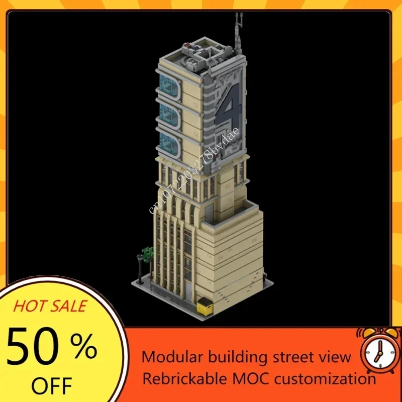 6010PCS Baxter Custom MOC Creative street view Technology Architecture Education Assembly Puzzle Adult birthday Xmas Toy Gift