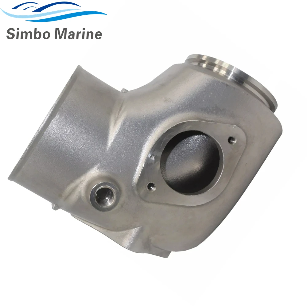 

Выхлопной коленчатый соединитель 3884701 для двигателей Volvo Penta серии D4 D4-180 D4-210 D4-225 D4-260 D4-300, артикулы 3583856, 22948832, 22671212