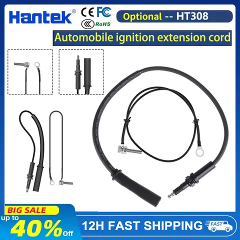Hantek HT308 Independent Measurement Extension Cord Lgnition System Test Accessories For Secondary Ignition Troubleshooting